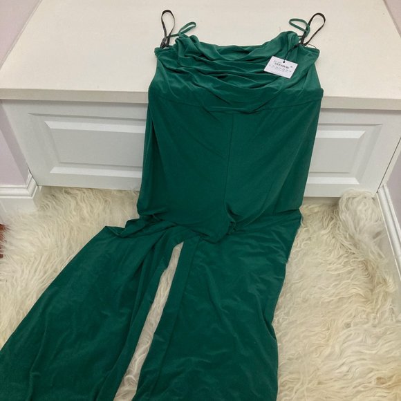 LAUNDRY BY SHELLI SEGAL Cowl Neck Jumpsuit - Picture 12 of 12